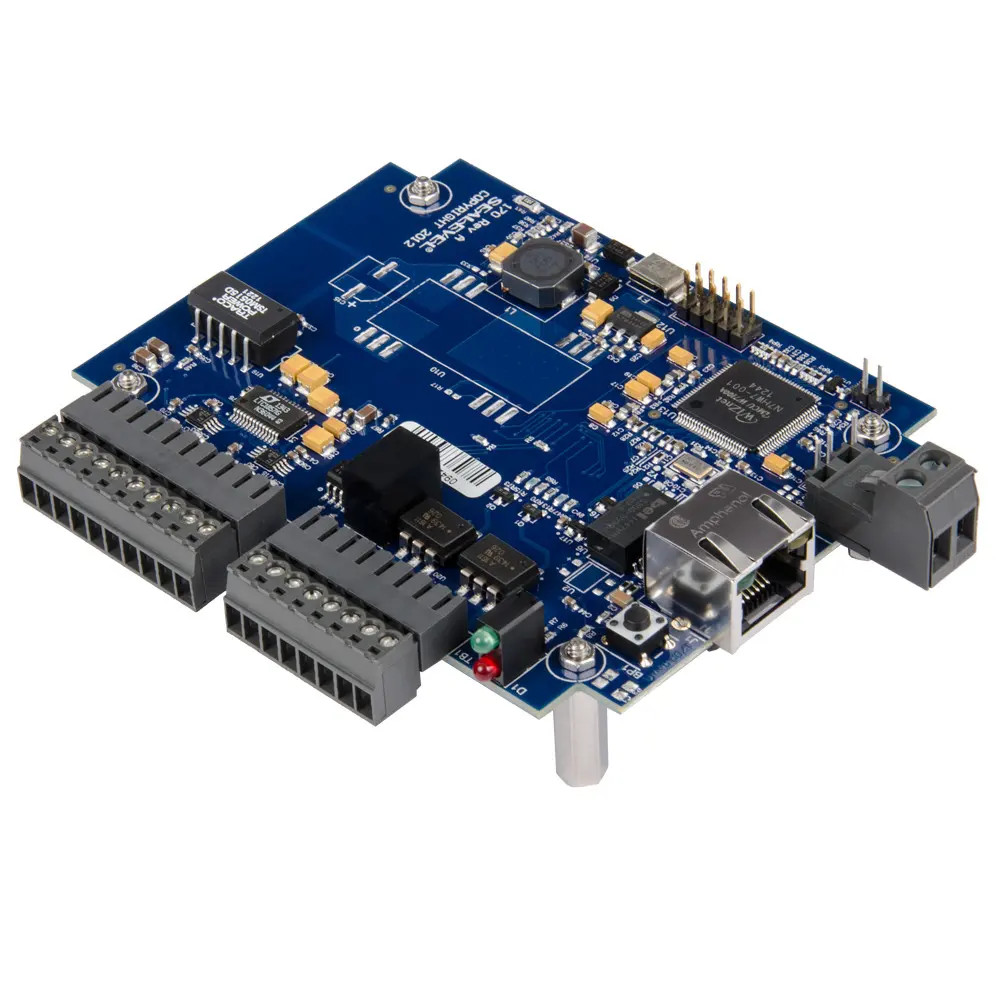 eI/O Ethernet Modbus TCP w/8 A/D;2 Dry Contact Inputs;2 SSR