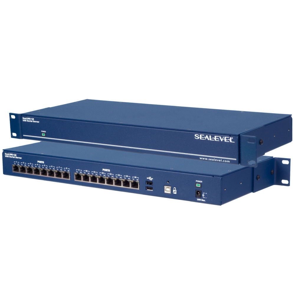 SeaLINK+16/232.RJ: USB to 16-Port RS232 Serial