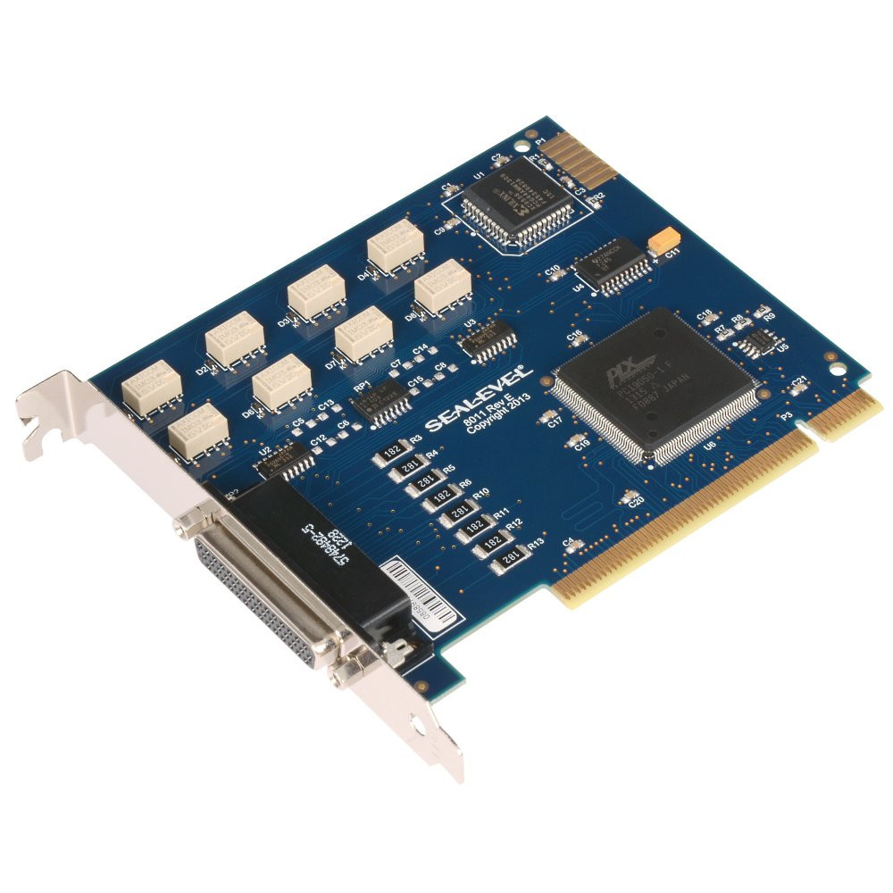 PLC-16.PCI: PCI 8 Form C Output/8 Isolated Input DIO Adapter