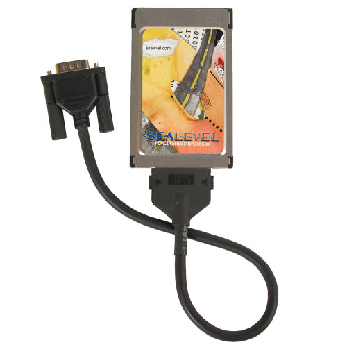 PC-SIO: PCMCIA to 1 Port RS-232 Adapter w/DB9 Cable (CA201)