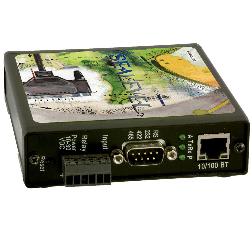 SeaLINK.ULTRA: Ethernet to 1-Port ISO RS232/422/485 w/ DIO