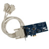 COMM+232.PCIe: Low Profile PCI Express 2-Port RS-232 Serial Interface