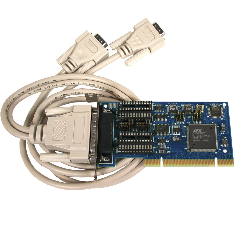 ULTRA COMM+2.LPCI: 2 Port RS-232/422/485 LP PCI Adapter