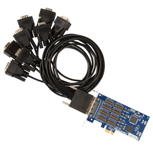 PCIe 8-Port RS-422, RS-485 Async Serial Card