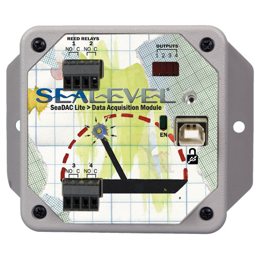 SeaDAC Lite - USB to 4 Reed Relays