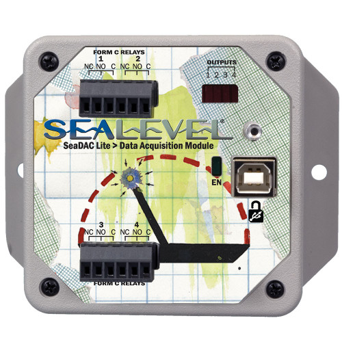 SeaDAC Lite - USB to 4 Form C Relay Outputs