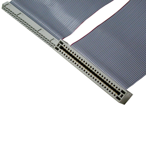 50-Pin IDC to 50-Pin Edge Connector Ribbon Cable; 40" Length