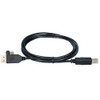SeaLATCH USB Type A to USB Type B Cable;72" Long;Rev D