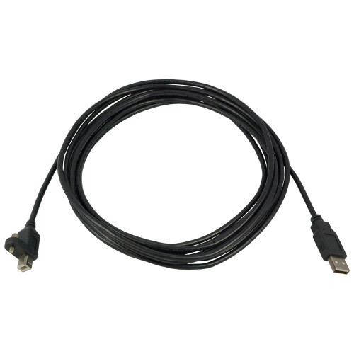 USB Type A to SeaLATCH USB Type B Cable; 5 Meter; Rev D