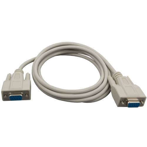 DB9F to DB9F Extension Gender Cable; Straight Thru; 6 Foot