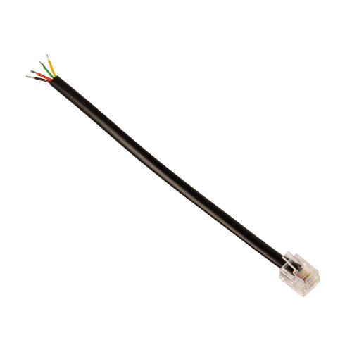 Cable; RJ11 to Striped/Tinned Leads; 6";Rev A2