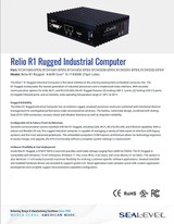 Datasheet:  Relio R1 Rugged – Intel® Core™ i5-1145GRE (Tiger Lake) 