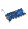 Low Profile PCI 8-Port RS-232 Serial Interface