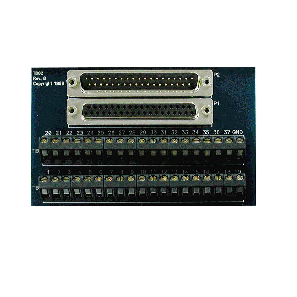 Terminal Block - DB37M and DB37F to 37 Screw Terminals